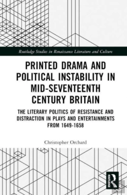 Bertrand.pt - Printed Drama And Political Instability In Mid-Seventeenth-Century Britain
