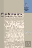 Prior To Meaning