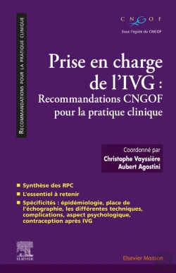 Bertrand.pt - Prise En Charge De L'Ivg : Recommandations Cngof Pour La Pratique Clinique