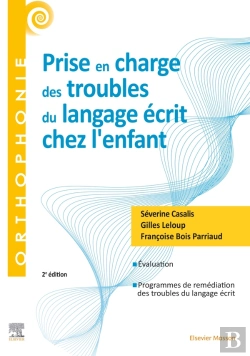 Bertrand.pt - Prise En Charge Des Troubles Du Langage Écrit Chez L'Enfant (2e Édition)