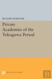 Private Academies Of The Tokugawa Period