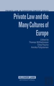 Private Law And The Many Cultures Of Europe