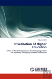 Privatization Of Higher Education
