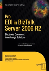 Pro Edi In Biztalk Server 2006 R2