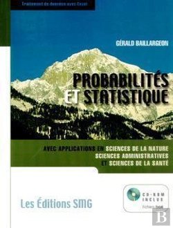 Bertrand.pt - Probabilites Et Statistiques Avec Applications En Sciences De La Nature ; Incluant Cd Rom Contenant Les