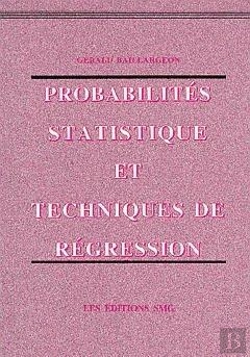 Bertrand.pt - Probabilites, Statistique Et Techniques De Regression
