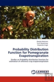 Probability Distribution Function For Pomegranate Evapotranspiration
