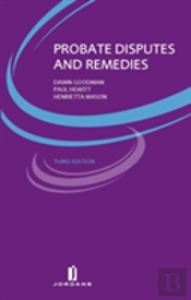 Probate Disputes And Remedies