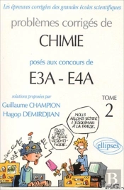 Problèmes Corrigés De Chimie Posés Aux Concours E3a - E4a