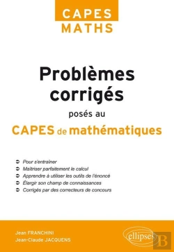 Bertrand.pt - Problèmes Corrigés Posés Au Capes De Mathématiques