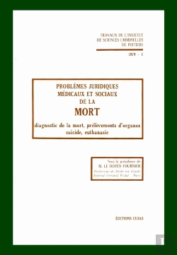 Bertrand.pt - Problèmes Juridiques Médicaux Et Sociaux De La Mort