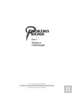 Bertrand.pt - Problèmes Sociaux Tome 1 ; Théories Et Méthodologies