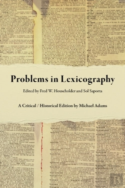 Bertrand.pt - Problems In Lexicography