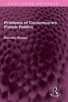 Problems Of Contemporary French Politics