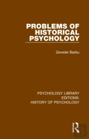 Problems Of Historical Psychology