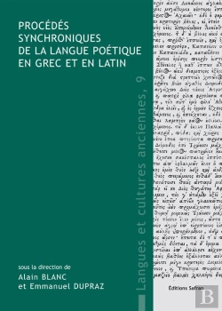 Bertrand.pt - Procédés Synchroniques De La Langue Poétique En Grec Et En Latin