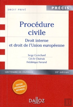 Bertrand.pt - Procédure Civile (30e Édition)