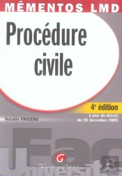 Procedure Civile (4e Edition)