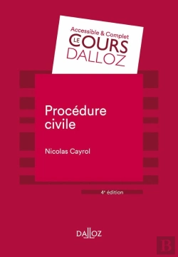 Bertrand.pt - Procédure Civile (4e Édition)