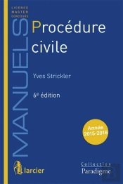 Procedure Civile, 6eme Ed.