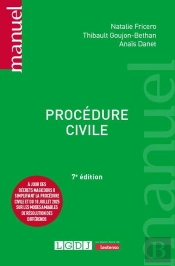 Procédure Civile : À Jour Des Décrets Magicobus Ii Simplifiant La Procédure Civile Et Du 18 Juillet 2025 Sur Les Modes Amiables De Résolution Des Différends (7e Édition)