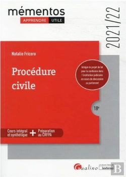 Bertrand.pt - Procédure Civile (Édition 2021/2022)
