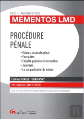 Procedure Penale 18eme Edition
