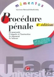 Procedure Penale ; 4e Edition