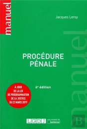 Procedure Penale - 6eme Edition