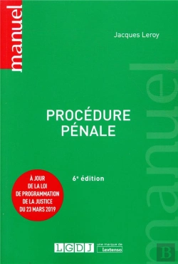 Bertrand.pt - Procedure Penale - 6eme Edition