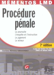 Procedure Penale (7e Edition)
