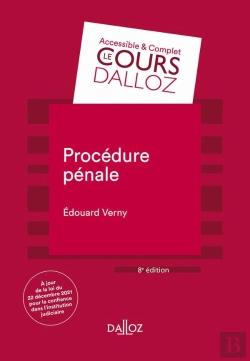 Bertrand.pt - Procédure Pénale (8e Édition)