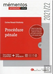 Procédure Pénale (Édition 2021/2022)