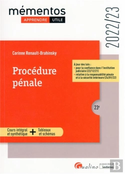 Bertrand.pt - Procédure Penale (Édition 2022/2023)