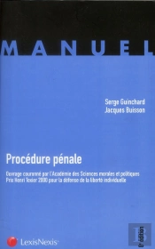 Procedure Penale - Manuel