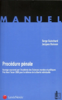 Bertrand.pt - Procedure Penale - Manuel