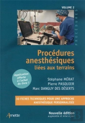 Procedures Anesthesiques Liees Aux Terrains - Volume 2