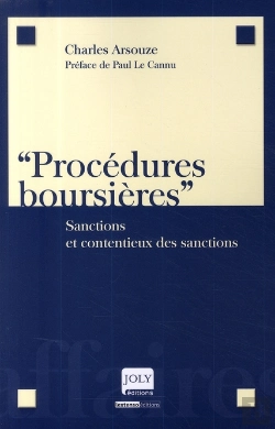 Bertrand.pt - Procédures Boursières ; Sanctions Et Contentieux Des Sanctions