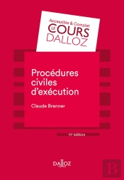 Procedures Civiles D'Execution - 11e Ed.