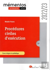 Procédures Civiles D'Exécution : Cours Intégral Et Synthétique (11e Édition)