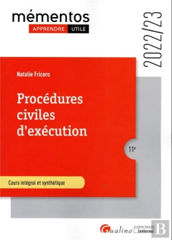 Bertrand.pt - Procédures Civiles D'Exécution : Cours Intégral Et Synthétique (11e Édition)