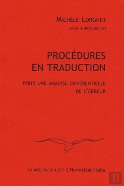 Bertrand.pt - Procédures En Traduction ; Pour Une Analyse Différentielle De L'Erreur