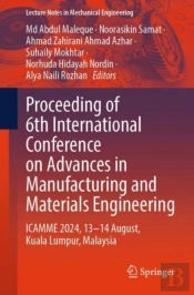 Proceeding Of 6th International Conference On Advances In Manufacturing And Materials Engineering