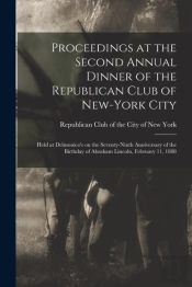 Proceedings At The Second Annual Dinner