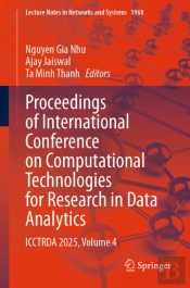 Proceedings Of International Conference On Computational Technologies For Research In Data Analytics