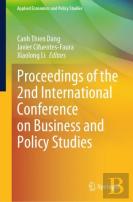 Proceedings Of The 2nd International Conference On Business And Policy Studies