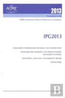 Proceedings Of The Asme 2013 International Pipeline Geotechnical Conference (Lpg2013)