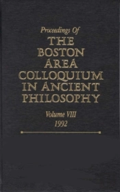 Proceedings Of The Boston Area Colloquium In Ancient Philosophy