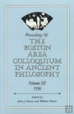 Bertrand.pt - Proceedings Of The Boston Area Colloquium In Ancient Philosophy