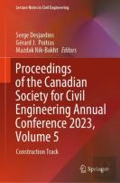 Proceedings Of The Canadian Society For Civil Engineering Annual Conference 2023, Volume 5